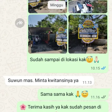 Pengiriman Papan Bunga Duka By The Sea Pik