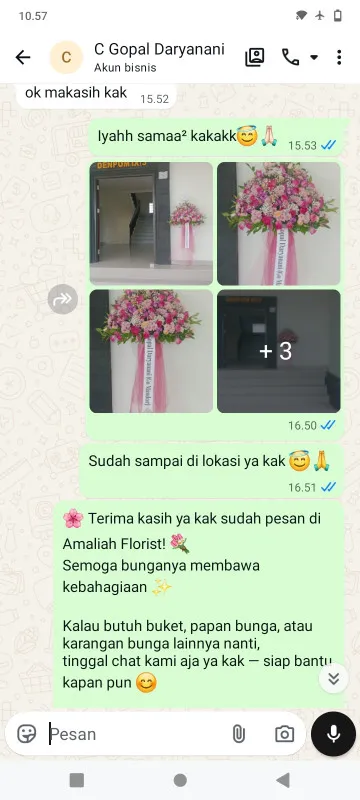 Pengiriman Karangan Bunga By The Sea Pik