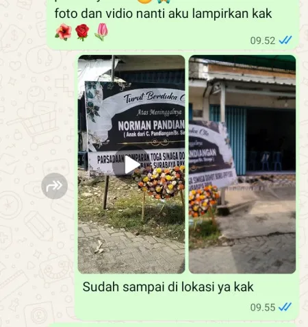 Pengiriman Karangan Bunga By The Sea Pik